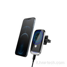 Caricabatteria da auto wireless magnetico per iPhone serie 13/12